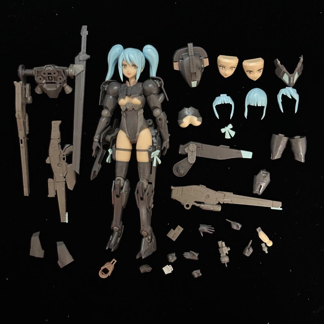 【瞳デカールセット付】美少女プラモデル まとめ売り【ジャンク】