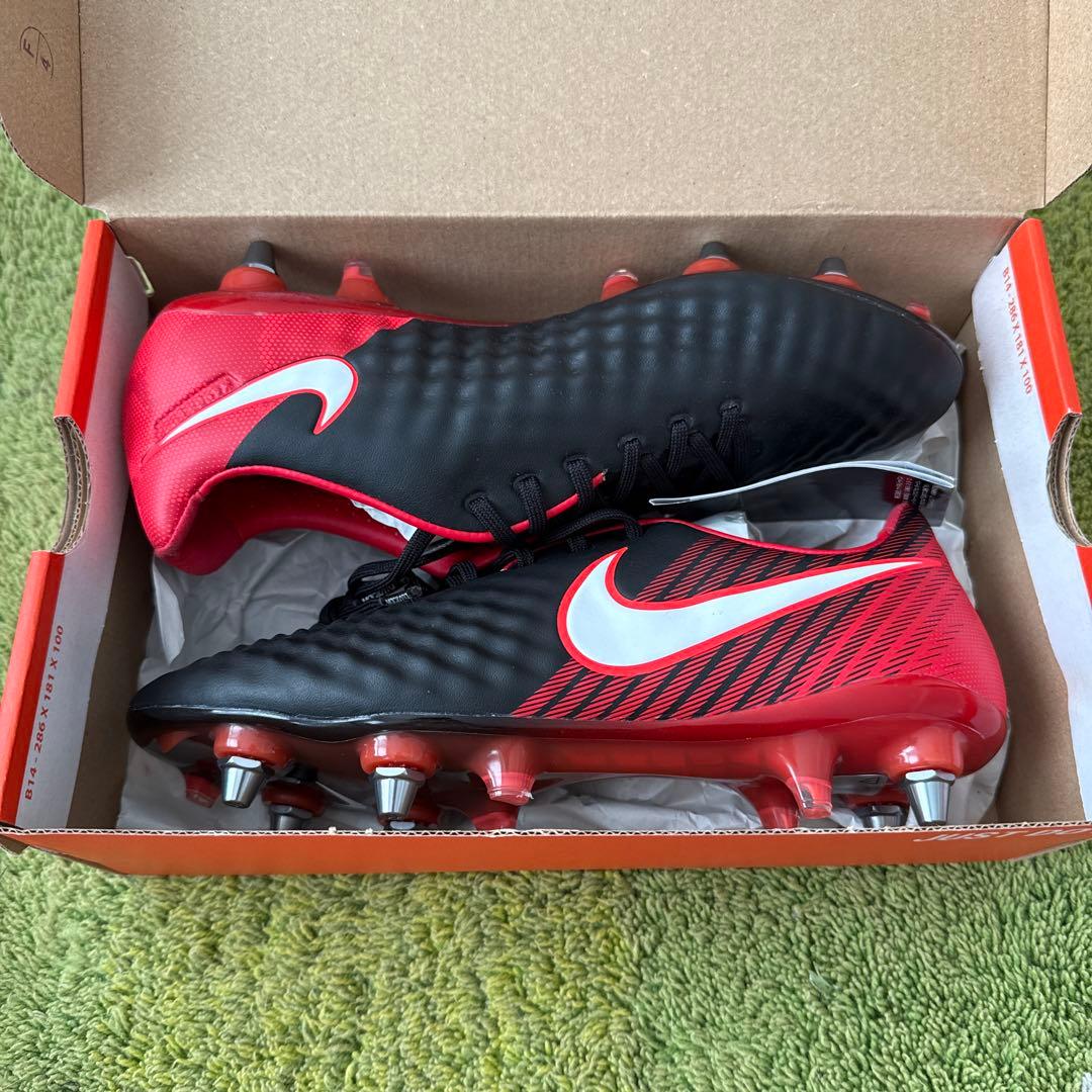 ナイキ マジスタ オーパス2 SG-PRO 24.5cm 新品 廃盤 赤黒
