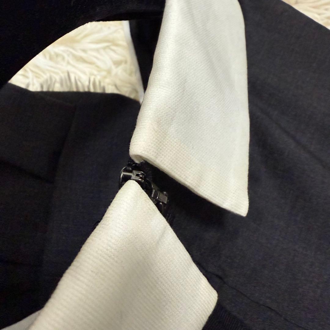 名品王道　FOXEY フォクシー　ミラネーゼ　丸襟ワンピース　40