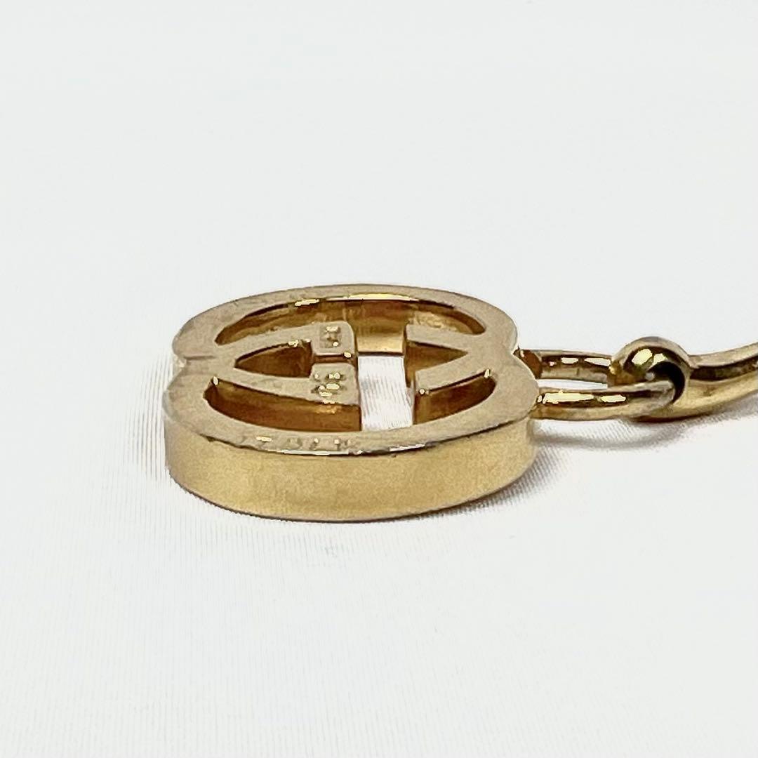 美品 GUCCI チェーンベルト インターロッキング ホースビット ゴールド