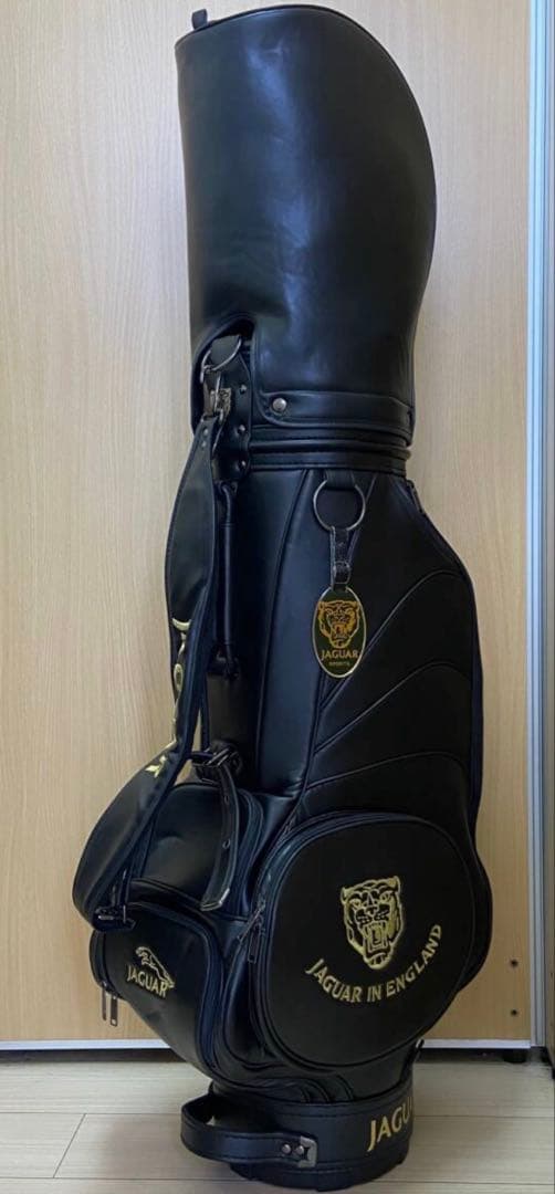 激レア！美品！JAGUAR ジャガー ゴルフキャディバッグ ブラック