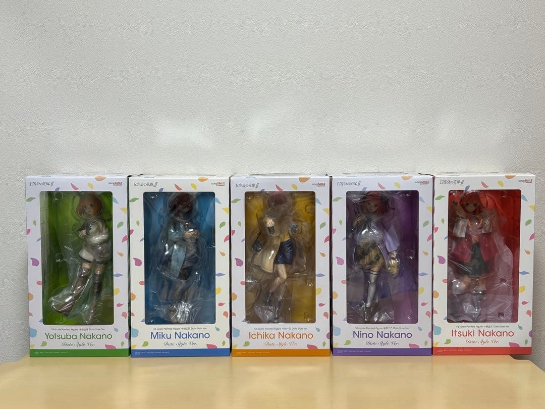 五等分の花嫁 Date Style Ver. 5体セット 新品未開封