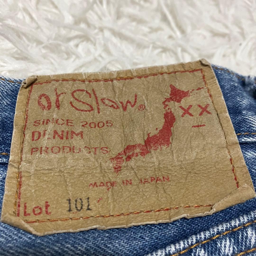 パンツ orSlow REMAKE 101 DAD'S FIT DENIM PANTS