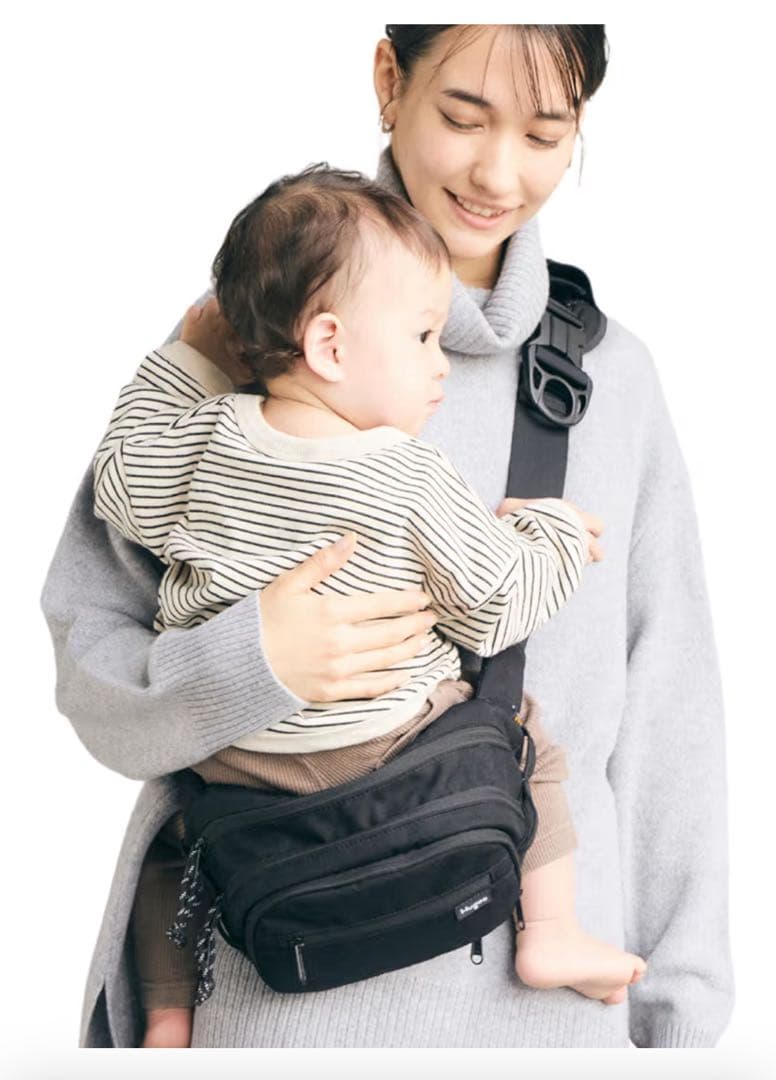 Hugoo ヒップシート ブラック セット