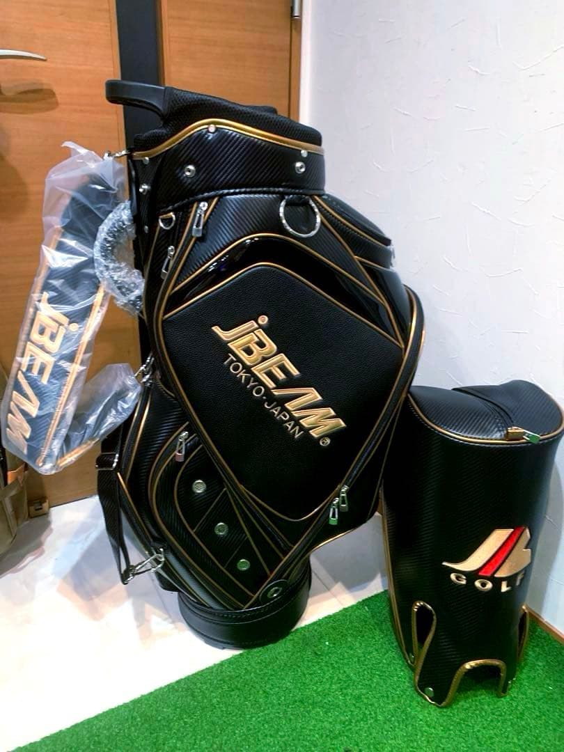 新品未使用　現行　Jビーム　JBEAM 3点式　ツアープロ　キャディバッグ