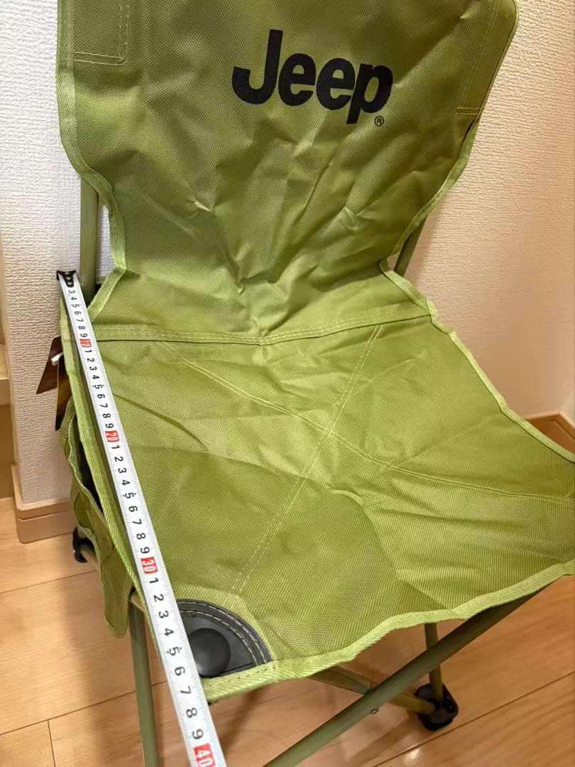 Jeep キャンプ用テーブル＆チェア2脚セット 収納袋付き　新品