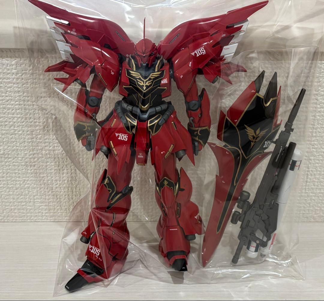 ①ジャンクプラモデル ガンプラ ロボット系・ガンダムザガン MGシナンジュ 他