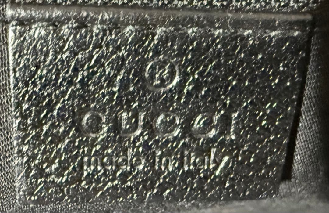 GUCCI トートバッグレディース シェリーライン キャンバス 舟形 GG柄 黒