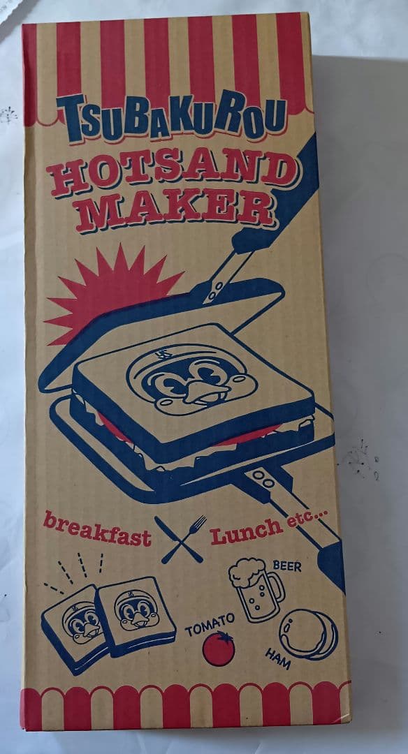 東京ヤクルトスワローズ　つば九郎ホットサンドメーカー　新品