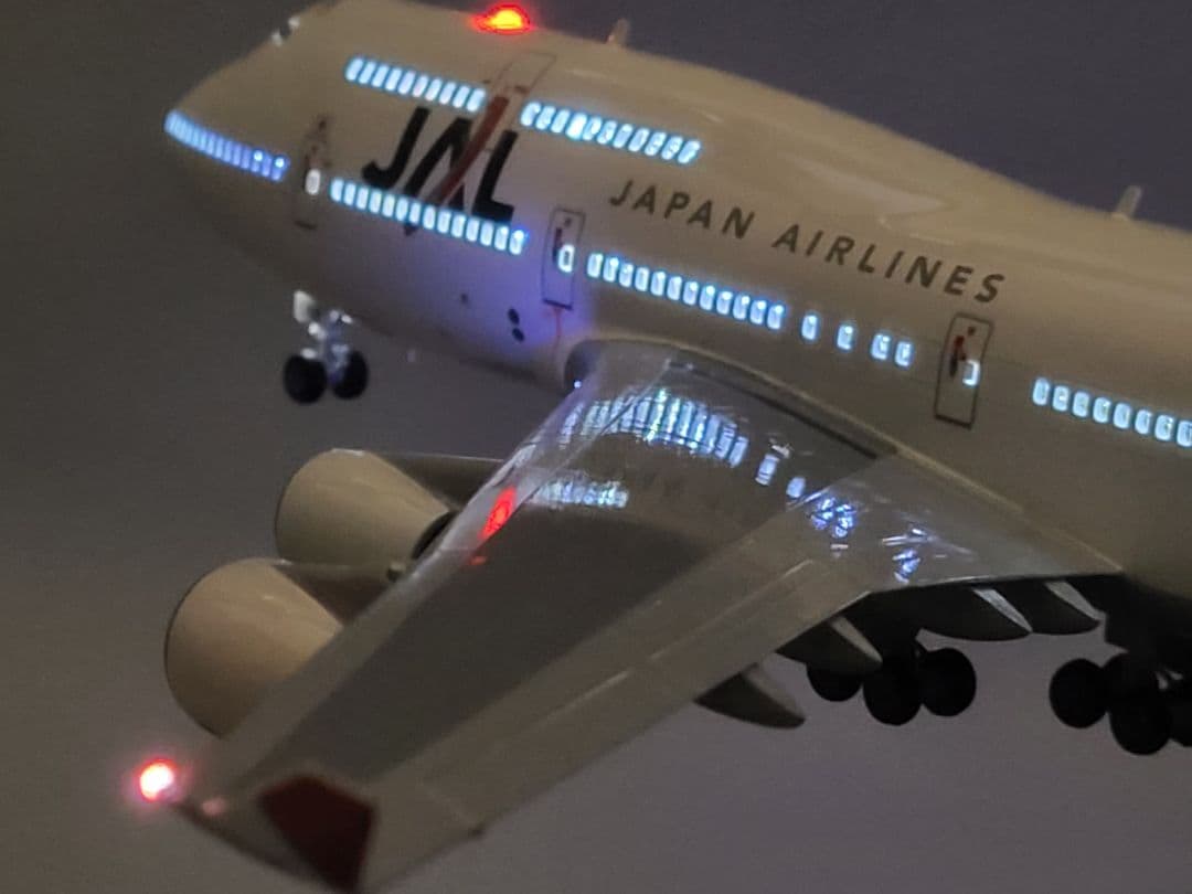 JAL BOEING 747-400 LED仕様 完成品