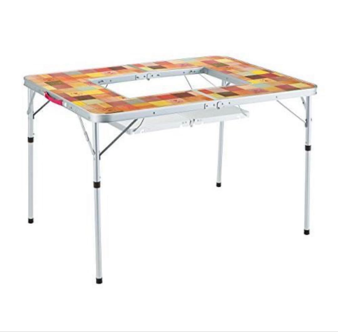 ColemanコールマンナチュラルモザイクBBQテーブル 110プラス（廃番品）