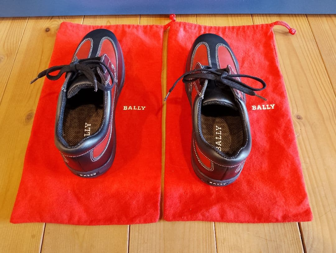 【美品】BALLY レディース ゴルフシューズ 23.5cm 本革