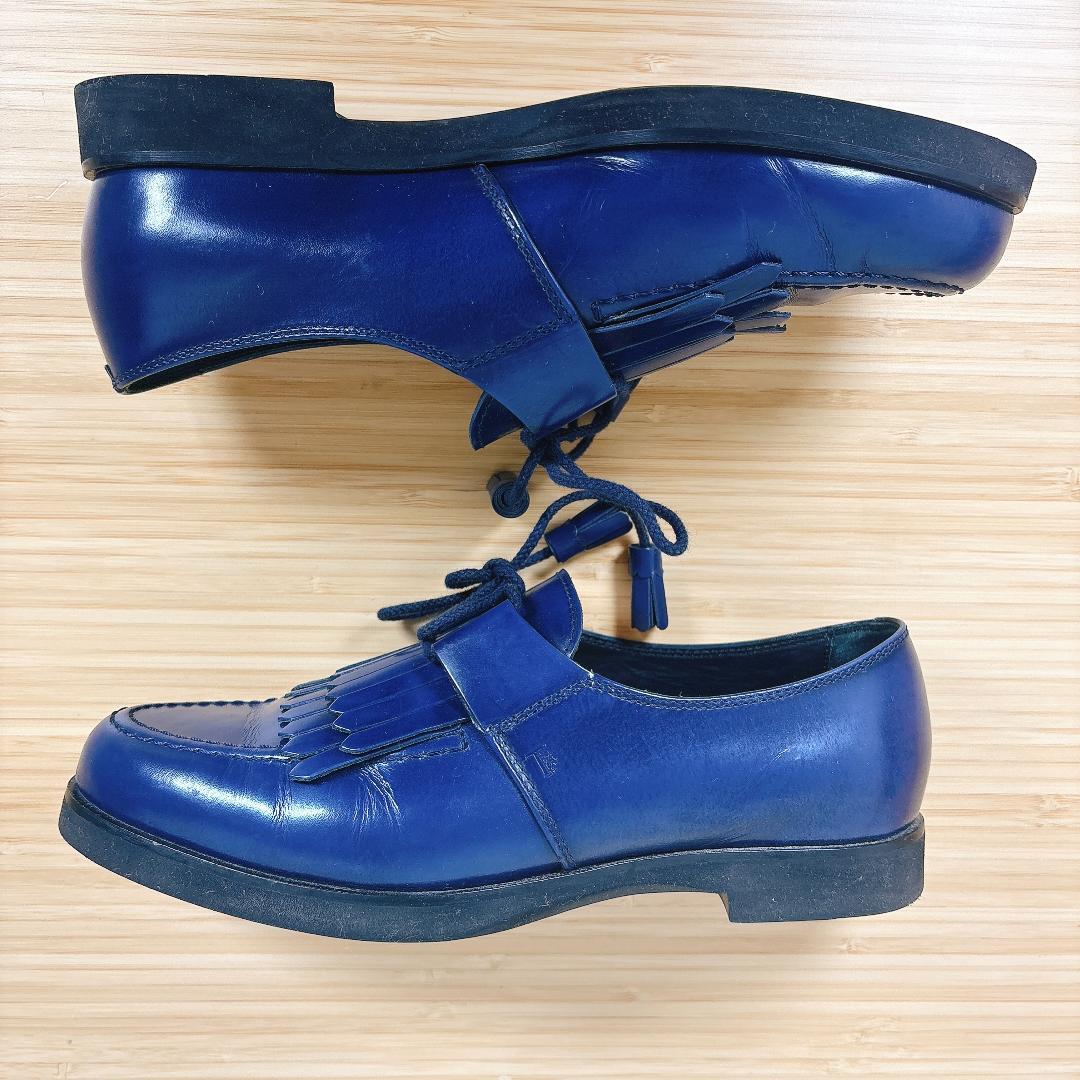 【美品】TOD'S トッズ タッセルローファー スリッポン フリンジ 24.5