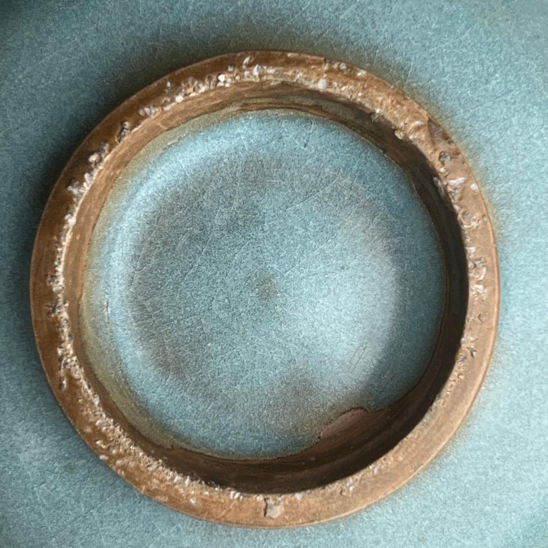 鈞窯天藍釉紫斑長頸瓶 中国古玩 中国美術 唐物 A960