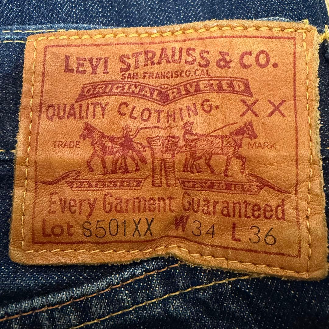 【バレンシア工場製　555】リーバイス　501XX 大戦モデル　W34 31