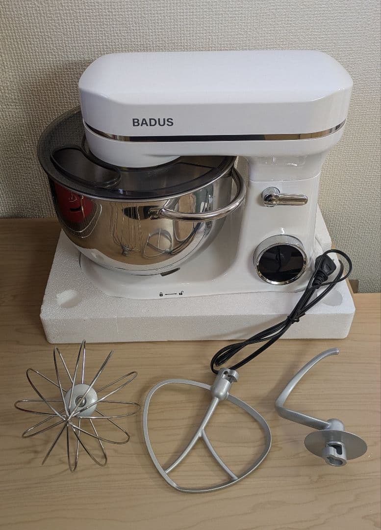 BADUS スタンドミキサー 5L 800W