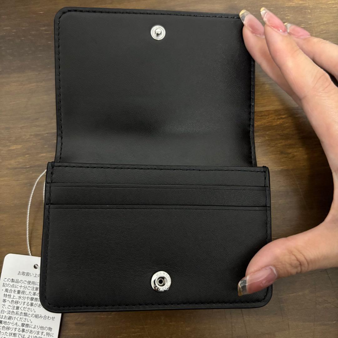 MARC JACOBS マークジェイコブス 名刺入れ カードケース ブラック