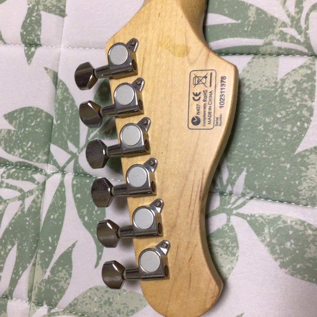 elioth guitar S305 6弦　エレキギターとケース