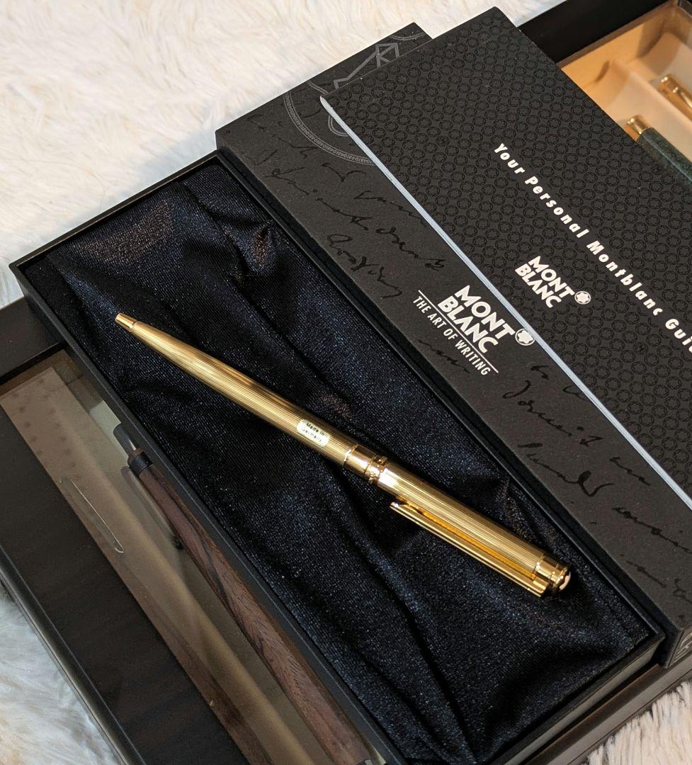 新品未使用　廃盤　MONTBLANC　モンブラン　ノブレスオブリージュ　ゴールド