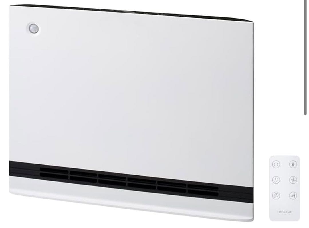 スリーアップ 超薄型 パネルセラミックヒーター CH-AZ0697WH