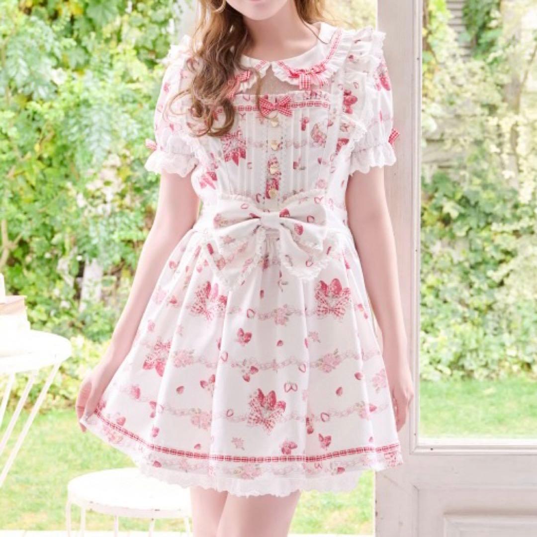 LIZLISA Creamy Berry柄ワンピース