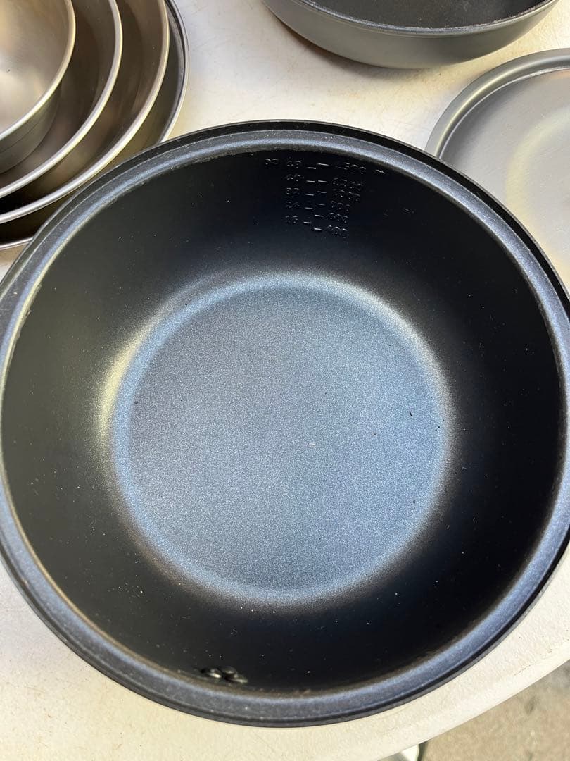  peak スノーピーク ヤエンクッカー1500 & テーブルウェア