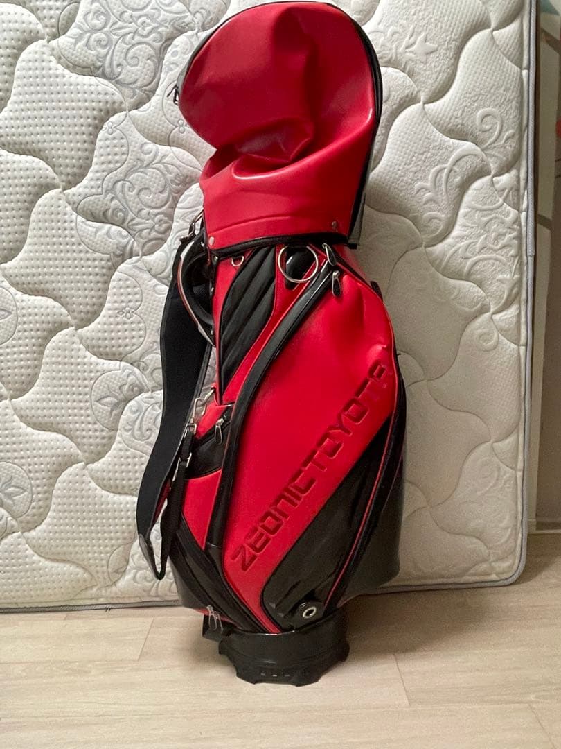 A*中様 ZEONIC トヨタ　シャア　キャディバッグ　ゴルフバッグ