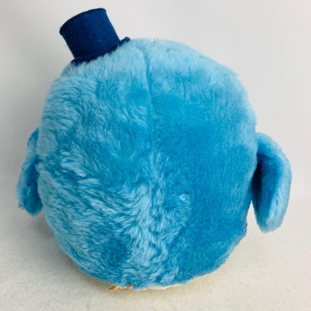 日本製　タキシードサム　ぬいぐるみ　レトロ　青　ブルー　サンリオ