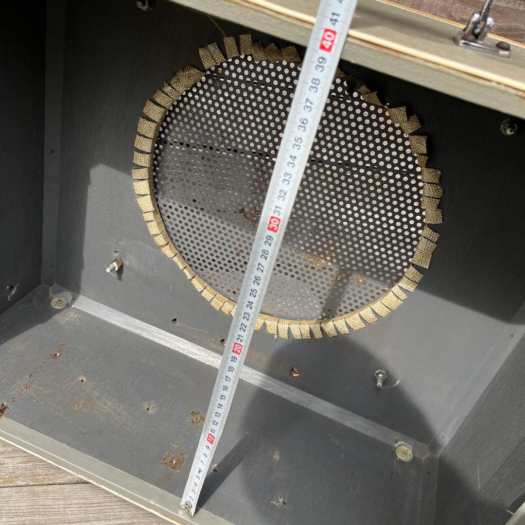 アンティークスピーカー　側だけ