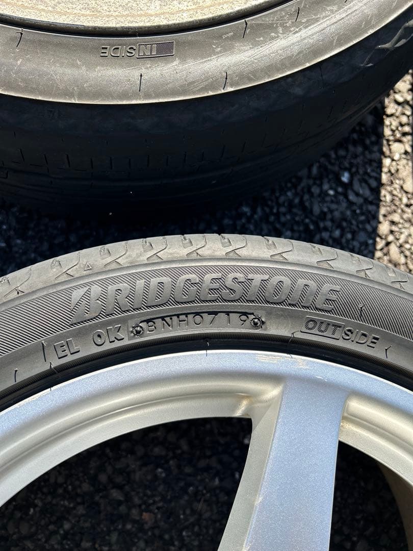 ホンダ 17インチ ホイールセット レグノ付き