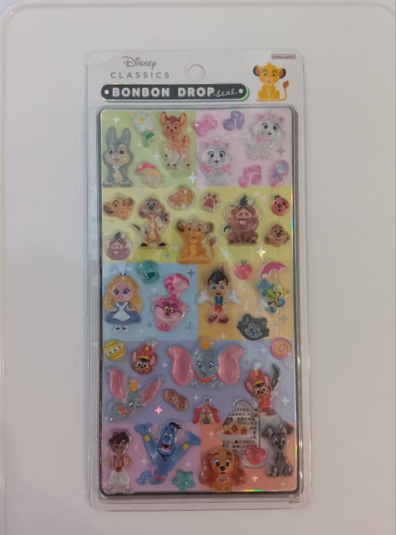 ディズニークラシック ボンボンドロップシール 正規品