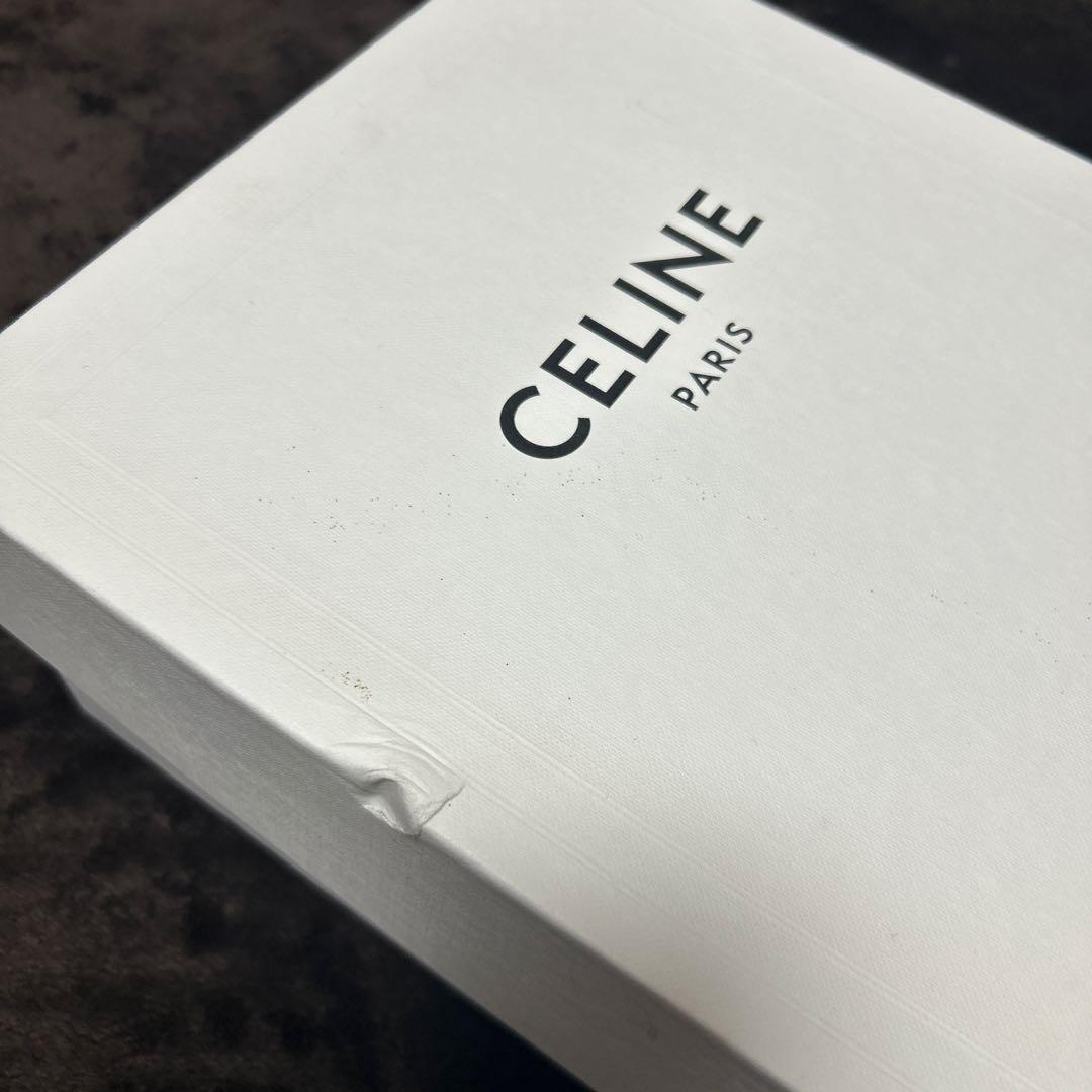 CELINE ブラック フリンジローファー