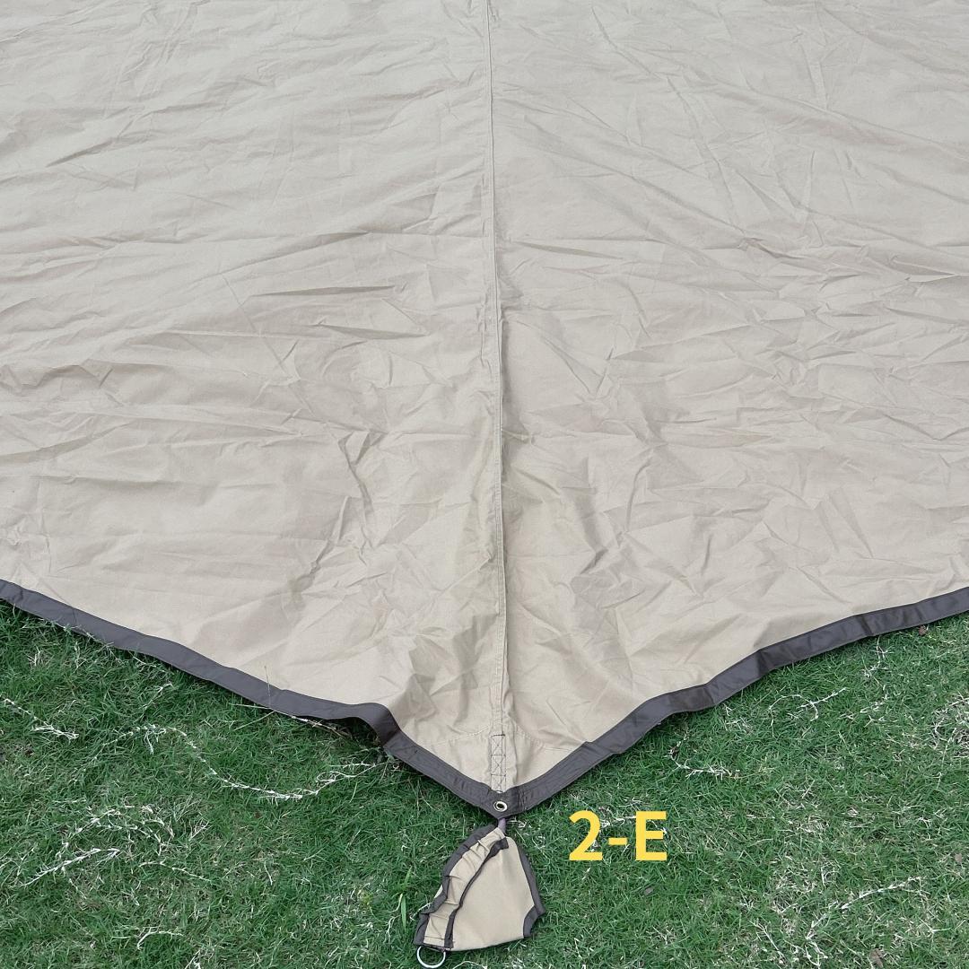 【美品】テンマクデザイン 焚火タープ TCコネクトヘキサ