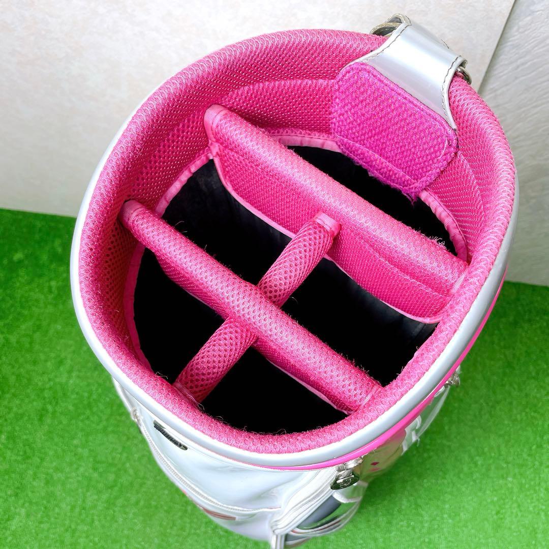 美品！Admiral アドミラル キャディバッグ かわいい ピンク