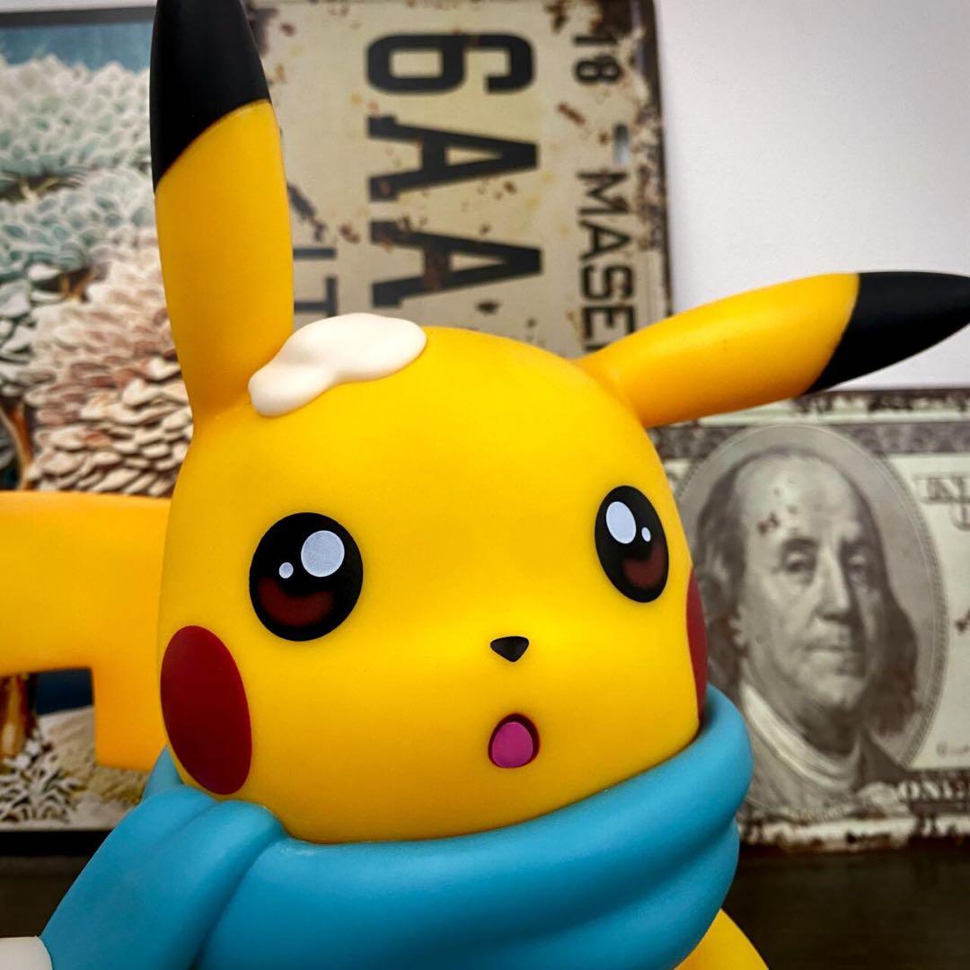 ピカチュウ フィギュア 青いスカーフ約23cm