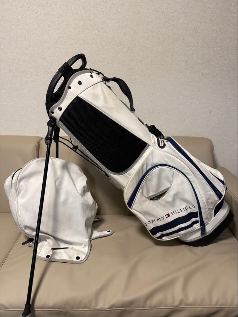 【送料込み】廃盤希少品　トミーヒルフィガー　スタンド式ゴルフバッグ