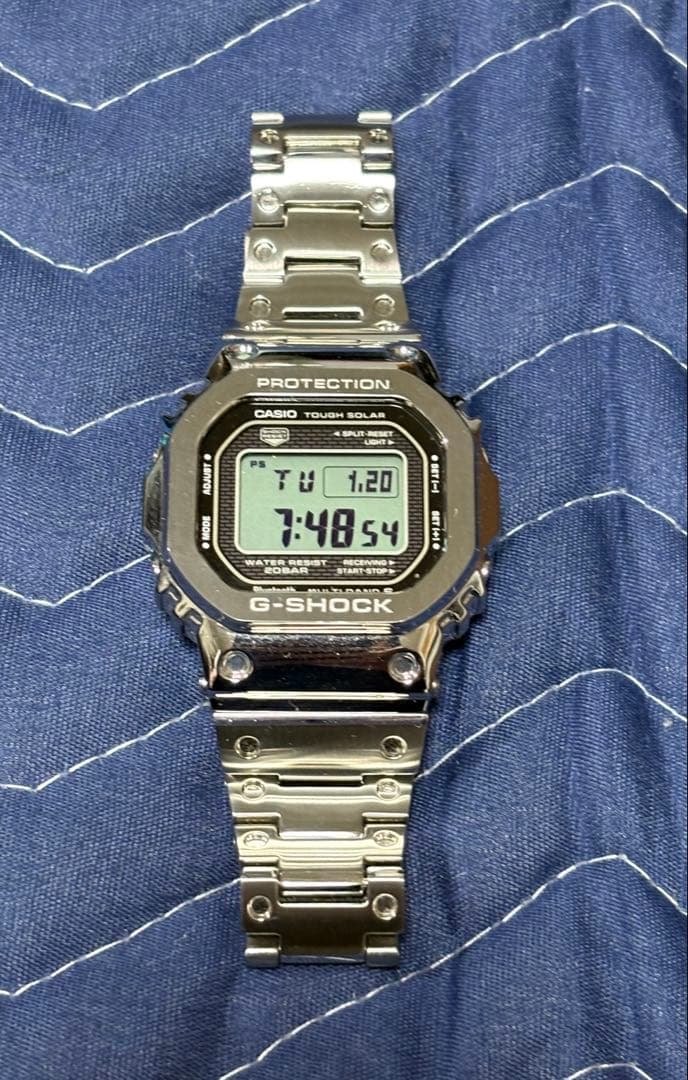 カシオGーSHOCK GMW-B5000D-1JF フルメタル電波ソーラー