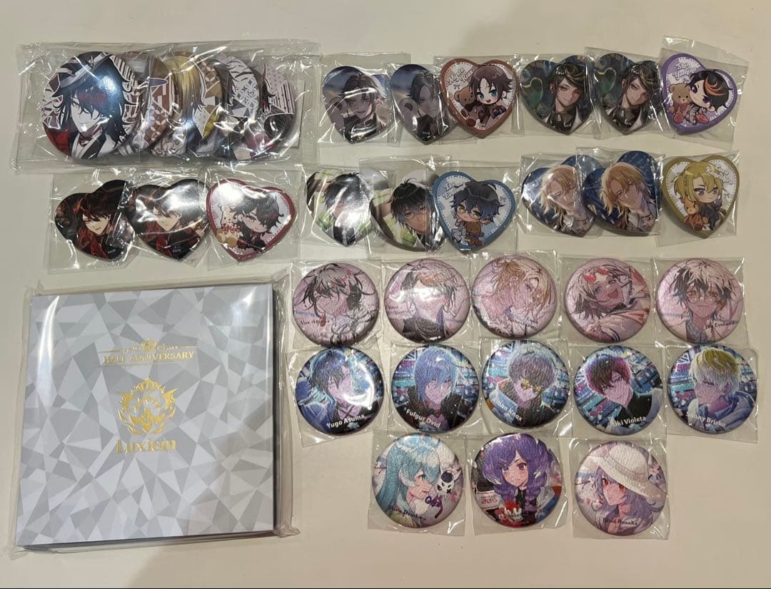 NIJISANJI EN Luxiem 缶バッジセット