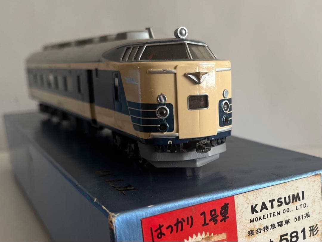 KATSUMI 寝台特急電車581系クハネ581形　はつかり先頭車両　HOゲージ