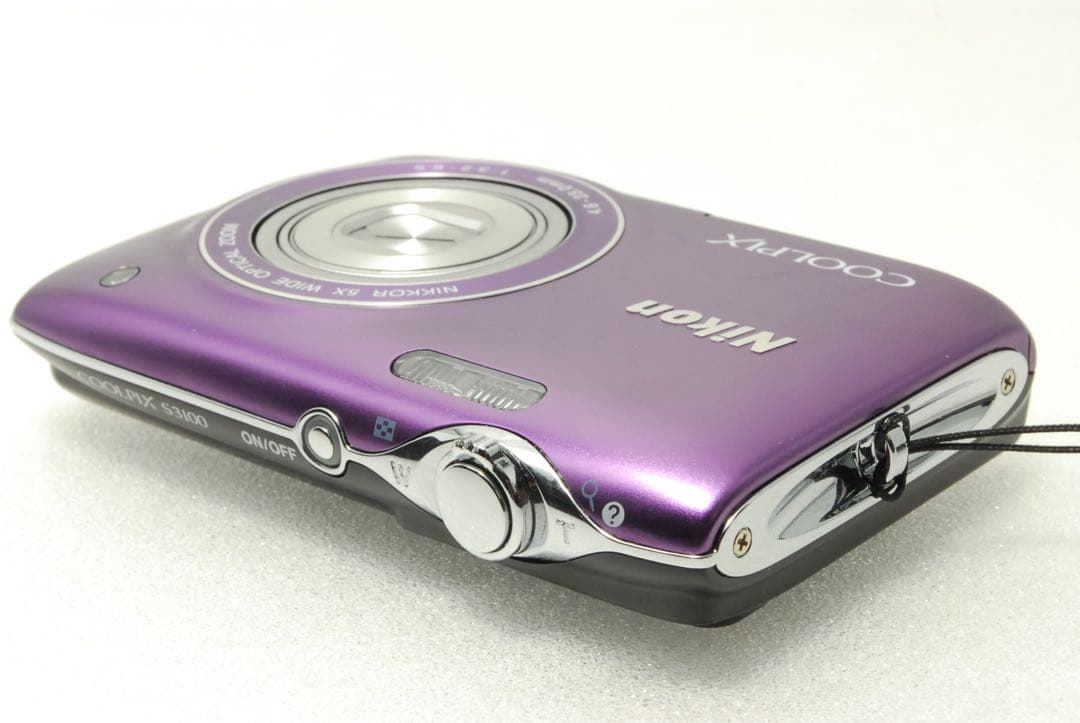 Nikon COOLPIX S3100❤️スマホ転送 動作確認済 パープル ニコン