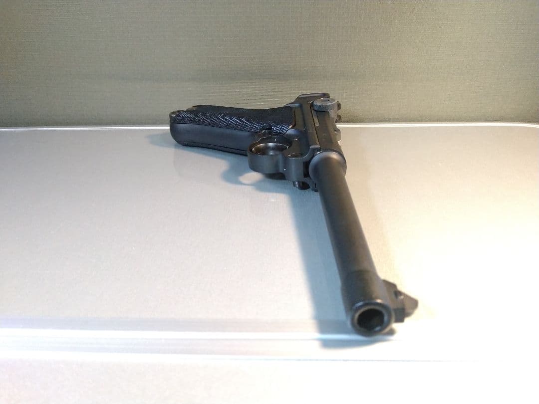 希少な美品！タナカ製　ルガーＰ０８　６インチ！　作動快調なガスブロ、ガス漏無し！