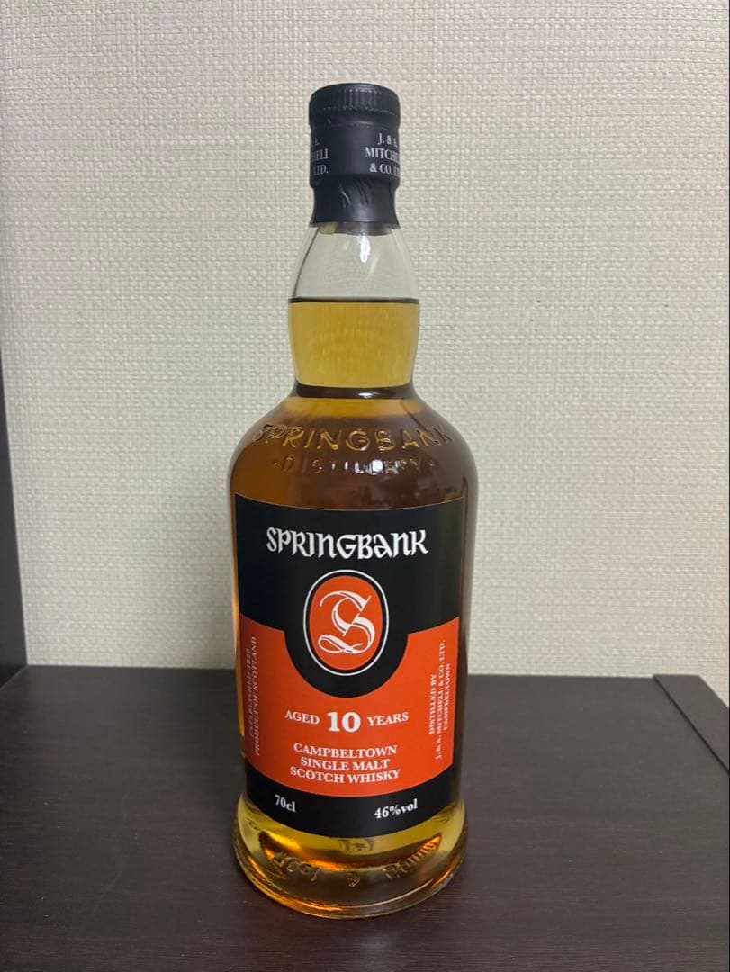 ウイスキー SPRINGBANK 10 YEARS 700ml 46%