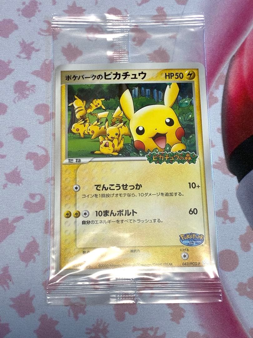 ポケパークのピカチュウ☆PROMO PCG-Pプロモカード 043/PCG-P