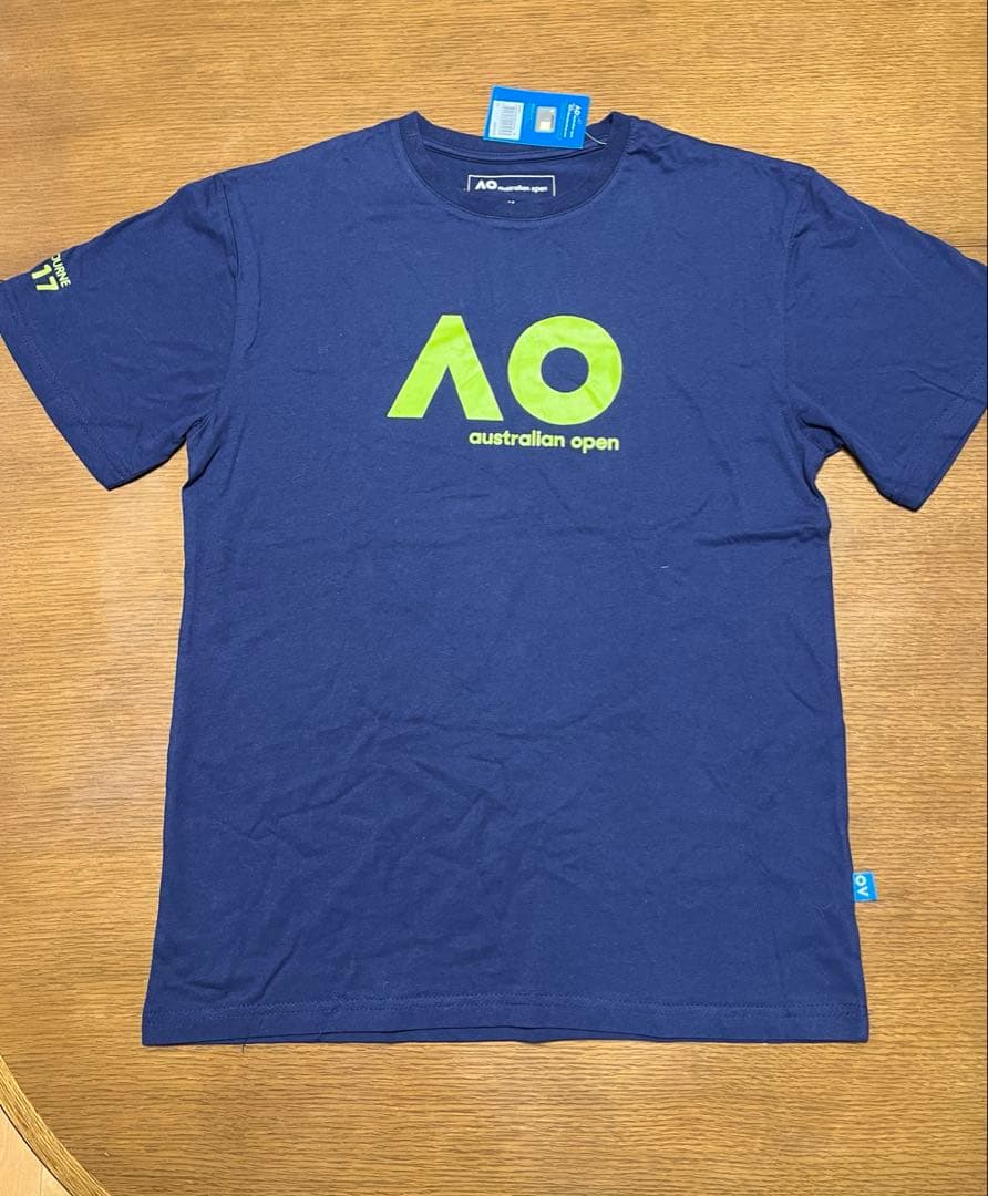 Australian Open Tシャツ ネイビー　タオル　2017年