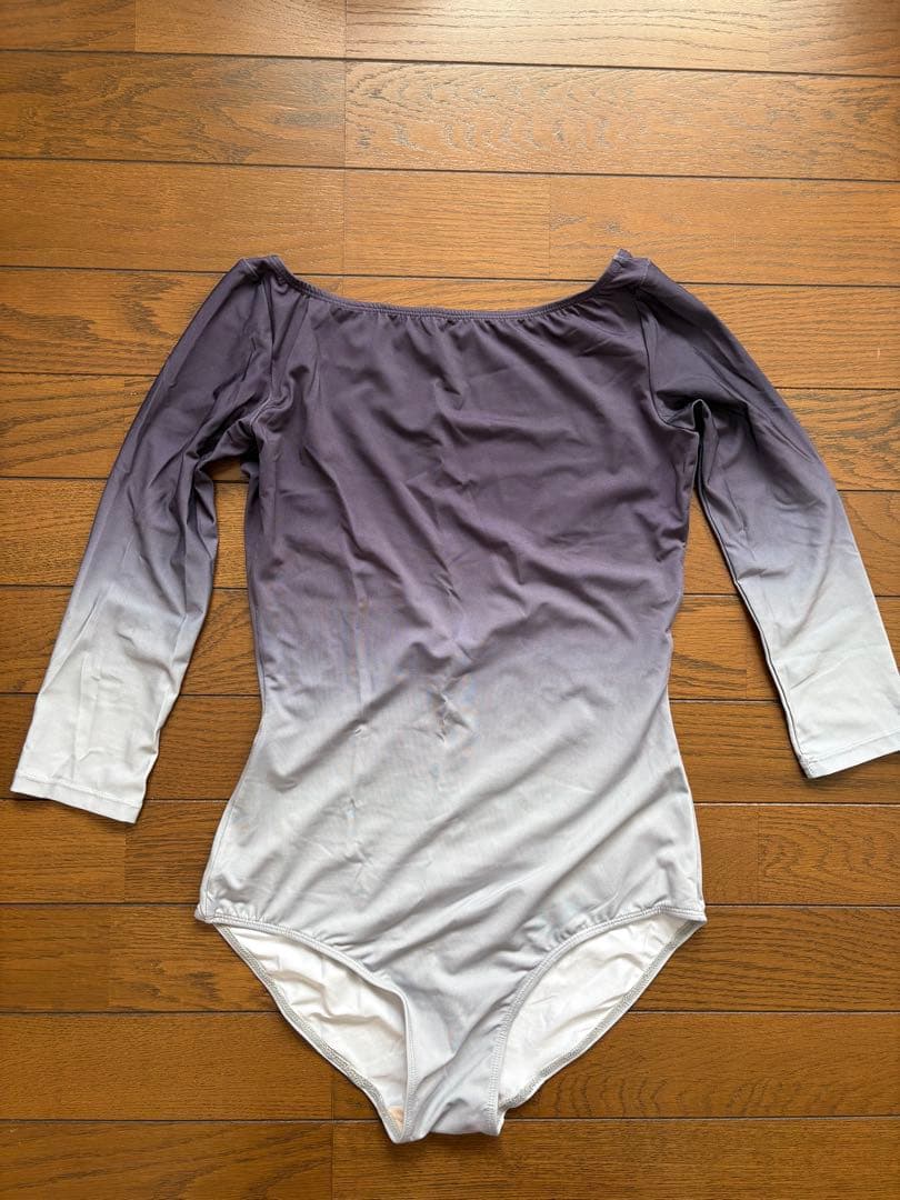 バイプリエ　グラデーションレオタード　Lサイズ　美品