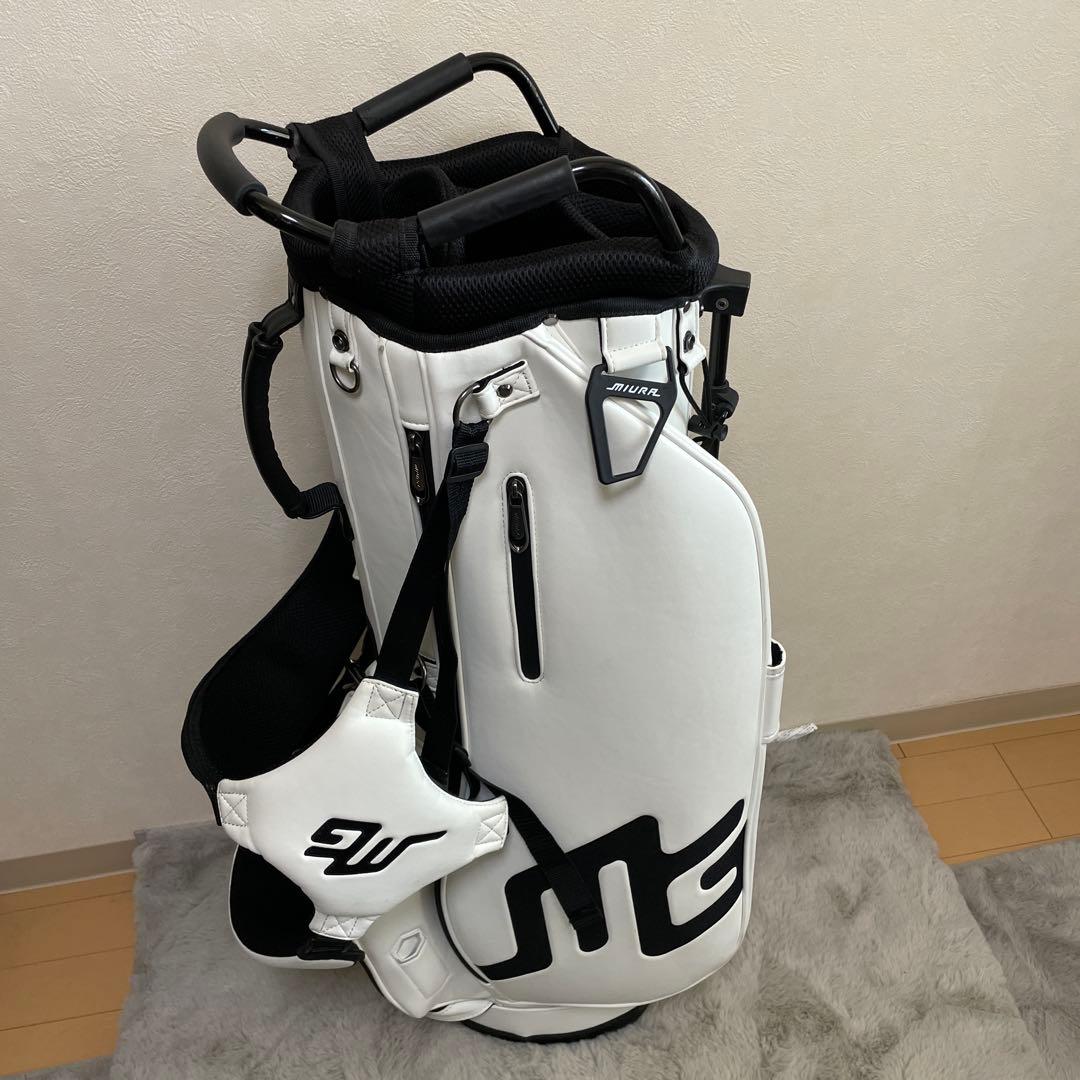 美品❗️ キャディバッグ　スタンド式　三浦技研