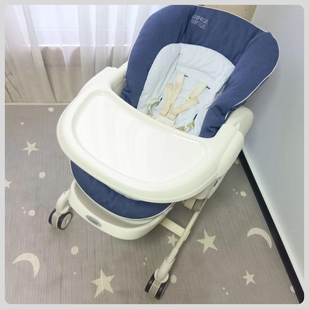 《綺麗❣️》コンビ　電動ハイローチェア　ネムリラ4キャス　AUTO SWING⭐︎