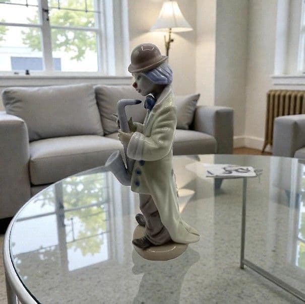 【美品】リヤドロ LLADRO No.5471「悲しきサックス」置物