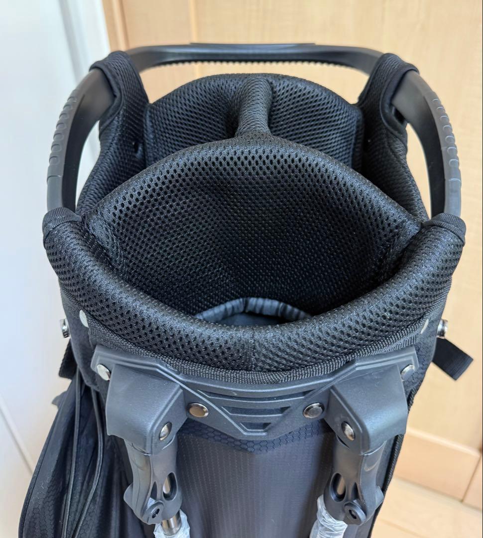 新品★ツアーAD★スタンドキャディバッグ★ツアー支給品★未使用★ゴルフバッグ★黒
