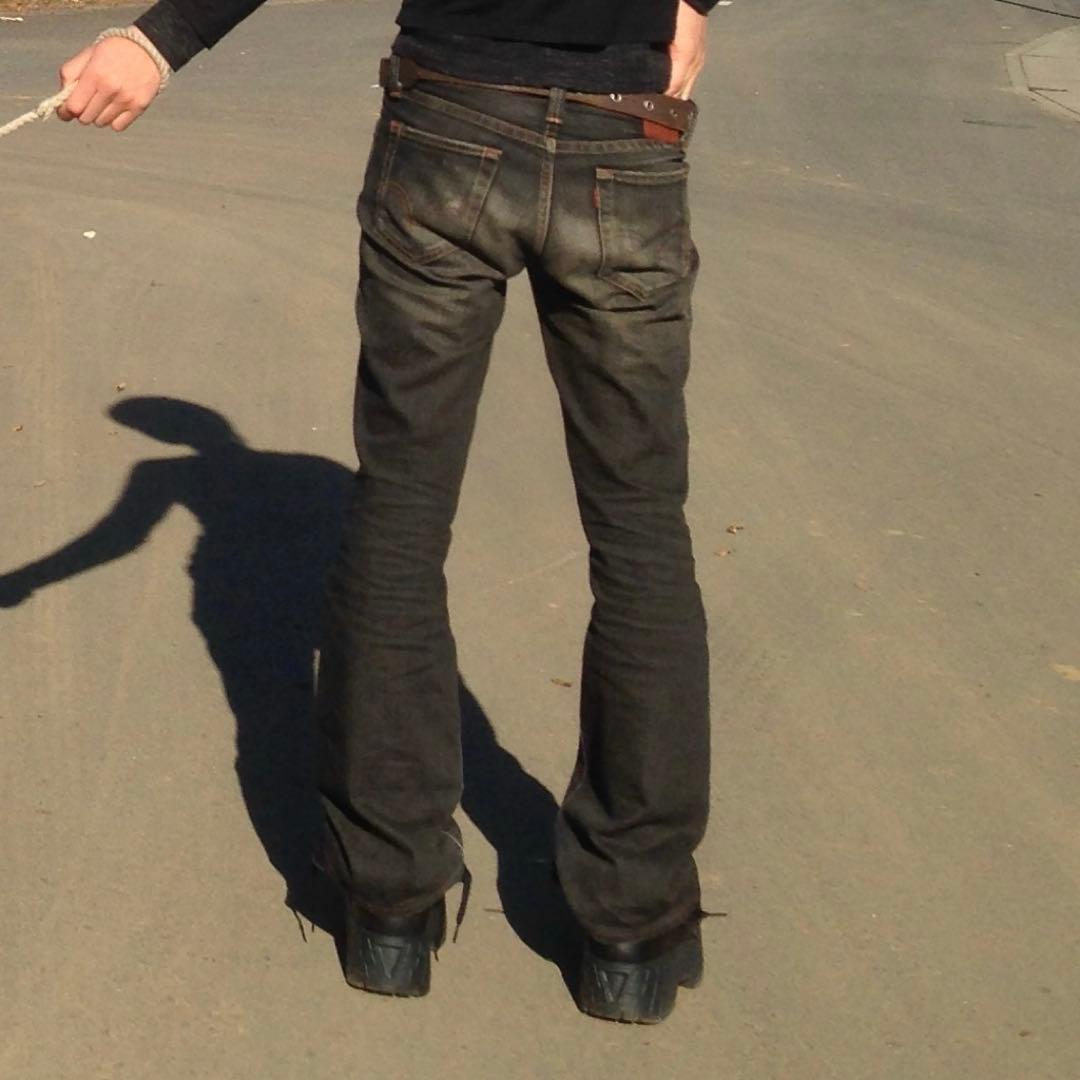 パンツ flare jeans denim archive tornado mart